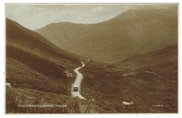 RB 1148 - Early Real Photo Postcard - Lorry On Road Bwlch Oerddrws Pass - Snowdonia Wales - Caernarvonshire