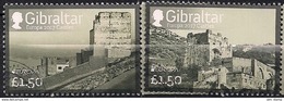 2017 Gibraltar Set Used  Castles Europa - 2017