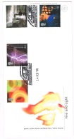 RB 1151 -  2000 GB FDC First Day Cover - Fire & Light - Scarce Channel Tunnel Postmark - Cat £20+ - 1991-2000 Decimal Issues