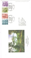 RB 1151 - 2001 GB 3 X FDC First Day Covers - English Definitives - 3 Different Postmarks - 2001-2010 Decimal Issues