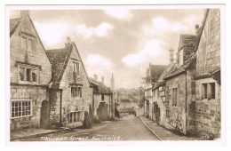 RB 1152 - Early Postcard - Tibbywell Street & Golden Heart Inn - Painswick Gloucestershire - Other & Unclassified