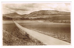 RB 1153 - Real Photo Postcard - Great North Road At Struan & Ben-y-Vrackie - Perthshire Scotland - Perthshire
