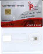 @+ Carte à Puce Dual Interface Solution SPS (Engineering Sample Card) - Puce 2 - Cartes De Salon Et Démonstration
