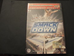 WRESTLING MEGASTARS . DVD VIDEO - N. 3 SMACK DOWN W I MATCH LEGGENDARI DI - NUOVO - Andere & Zonder Classificatie