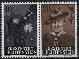 ⭐ Liechtenstein - YT N° 322 Et 323 ** - Neuf Sans Charnière ⭐ - Unused Stamps