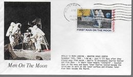 USA  FDC  1969 Apollo 12  Lune - North  America