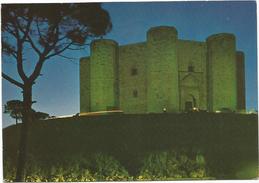 V1076 Andria - Castel Del Monte - Notturno Notte Nuit Night Nacht Noche / Viaggiata 1986 - Andria