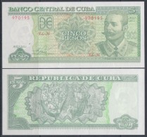 2011-BK-100 CUBA 5$ 2011 ANTONIO MACEO. UNC - Kuba