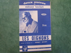 SIDNEY BECHET - Les Oignons Et Le Marchand De Poissons - Tous Instruments - 36 Pages - Koorzang