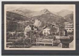 STM740 POSTKARTE JAHR 1950 THERMALBAD HOFGASTEIN M. KURPARK GEBRAUCHT - Bad Hofgastein