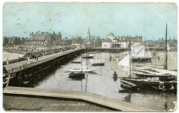 LOWESTOFT : FROM PIER / POSTMARKS - WRENTHAM & WANGFORD (DUPLEX) / ADDRESS - REYDON - Lowestoft