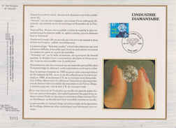 Feuillet Tirage Limité CEF 369 2105 Industrie Diamantaire Geel - 1981-1990