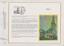 Feuillet Tirage Limité CEF 391 2139 Tielt - 1981-1990