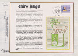 Feuillet Tirage Limité CEF 393 2145 Chiro Jeugd Binche - 1981-1990