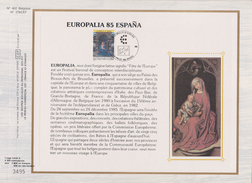 Feuillet Tirage Limité CEF 402 2157 Europalia Espagne Espana - 1981-1990