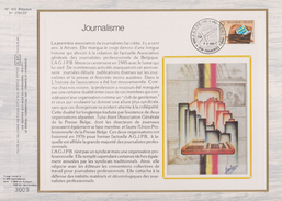 Feuillet Tirage Limité CEF 403 2158 Journalisme Frameries - 1981-1990