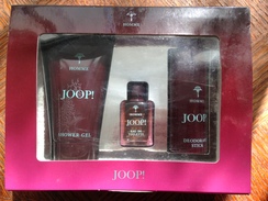 Echantillon Miniature JOOP Homme Edt 5ml Gel Douche 50ml Deodorant 20ml Plein Neuf - Miniatures Hommes (avec Boite)