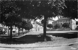 Cpsm, Cours, Place De La Republique - Cours-la-Ville