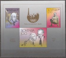 Slovenia 1998 Mi#Block 8 Mint Never Hinged - Slovenia