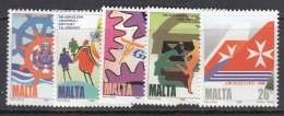 Malta 1998 Mi#1050-1054 Mint Never Hinged - Malte