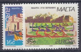 Malta 1998 Mi#1041-1042 Mint Never Hinged - Malte
