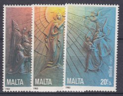 Malta 1985 Mi#736-738 Mint Never Hinged - Malta