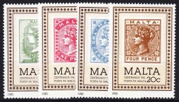 Malta 1985 Mi#719-722 Mint Never Hinged - Malte