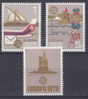 Malta 1979 Europa CEPT Mi#594-595 Mint Never Hinged, Label - Malta