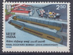 India 1986 Mi#1049 Mint Never Hinged - Neufs