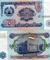 Tadjikistan (1994) - 5 Roubles P 86  UNC - Tajikistan