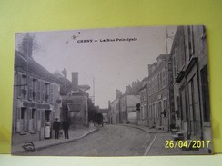 CHENY (YONNE) LES COMMERCES. LES MAGASINS. LA RUE PRINCIPALE.     100_6855CL - Cheny