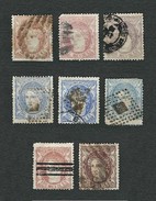 SPAGNA 1870 - Testa Allegorica Della Spagna - Yt:ES 104-109 - Used Stamps