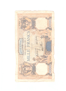 1000 Francs Francais "Cérès Et Mercure" Du 16.11.1939 BC - 1 000 F 1927-1940 ''Cérès Et Mercure''