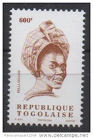 Togo 2004 - Mi. A3364 Série Courante BELLA BELLOW 600F MNH** - Togo (1960-...)