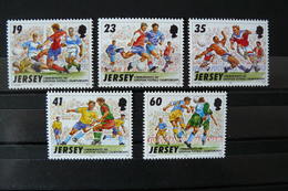 Jersey - Yvert N° 728/732 Neufs ** (MNH) - Coupe D'Europe De Football - Jersey