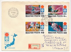 HONGRIE - 3 Enveloppes FDC "Sapporo" - 30 Dec 1972 - Inverno1972: Sapporo