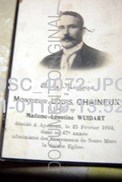 GENEALOGIE -  Louis Chaineux Wuidart Ayeneux 1924 - Soumagne