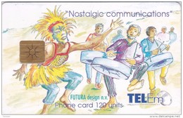 Saint Marteen, CH-TMM-1005, 120 Units, Celebration Carnival, 2 Scans. - Antilles (Neérlandaises)