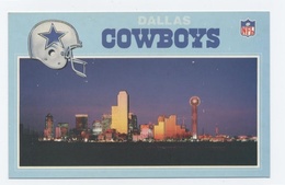 NFL  --FOOTBALL  AMERICAN DALLAS AND THE DALLAS COWBOYS   -RECTO VERSO **C89 - Dallas