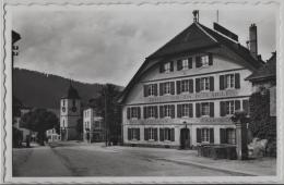 Couvet - Quartier Du Temple - Hotel Pension De L'Aigle - Photo: Perrochet No. 6831 - Couvet