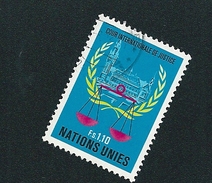 N° 87 Cour Internationale De La Haye Timbre Nations Unies Genève (1979) Oblitéré - Usados