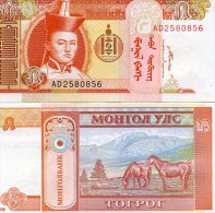 Mongolie (2008)  - 5   Tugrik   P 61 B  UNC - Mongolia