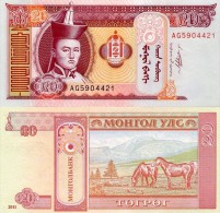 Mongolie (2011)  -  20 Tugrik  P New  UNC - Mongolie