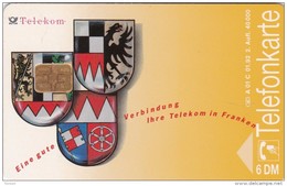 Germany, A 01c/92b, Telekom In Franken 3 - Lilo Emmerling (2nd Edition), 2 Scans - A + AD-Series : Werbekarten Der Dt. Telekom AG