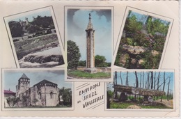 79 - SAUZÉ VAUSSAIS - MULTI VUES - CHATEAU LONDIGNY LANTERNE DE PERS FONATINE EGLISE D'ADAM PIERRE PÉSÉE - Sauze Vaussais