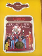 4012 - Goron Le Salut Du Valais 1989 Suisse - Militaria