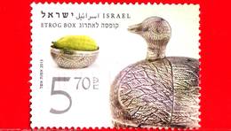 ISRAELE - Usato - 2013 - Festival 2013 - Sscatole Etrog - Etrog Box, Iraq, 19th C. - 5.70 - Gebraucht (ohne Tabs)