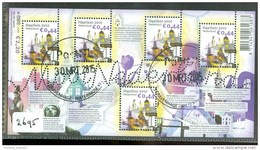 NEDERLAND *  NVPH 2695 * HAARLEM *  BLOK * BLOC * BLOCK * NETHERLANDS * GEBRUIKT - Used Stamps