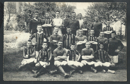 +++ CPA - ALSEMBERG - Pensionnat St Victor - Fêtes Jubilaires 1861-1911 - Equipe Football - Sport   // - Beersel