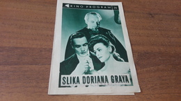 Old Cinema Advertisement - Pictures Dorian Gray - Pubblicitari